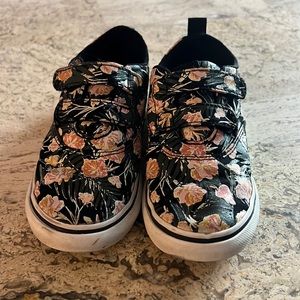Toddler girl Van sneakers size 10